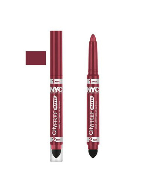Load image into Gallery viewer, NYC City Proof Matte Blur Lip Color - City Cherry
