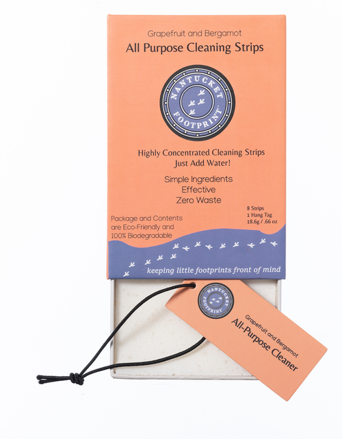 Load image into Gallery viewer, All Purpose Cleaning Strips - 8 Strips by Nantucket Spider &amp; Nantucket Footprint
