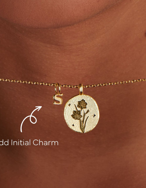 Load image into Gallery viewer, Violet Birth Flower Necklace - Feb by Little Sky Stone
