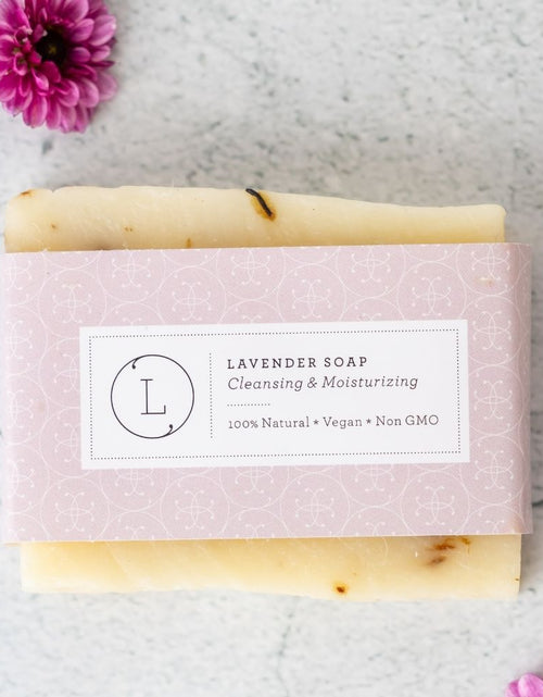 Load image into Gallery viewer, Natural Cold Process Soap Bar with Essential oils by Lizush
