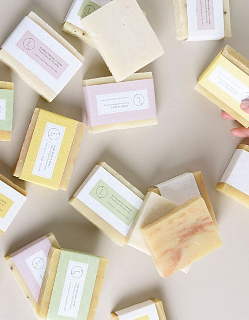 Load image into Gallery viewer, Natural Cold Process Soap Bar with Essential oils by Lizush
