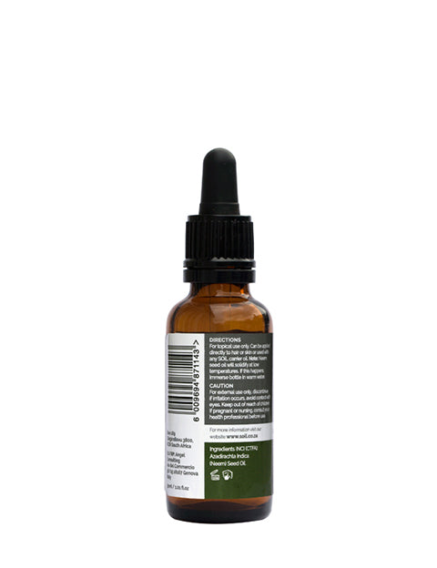 Load image into Gallery viewer, Organic Neem Oil (Azadirachta Indica)  30ml by SOiL Organic Aromatherapy and Skincare
