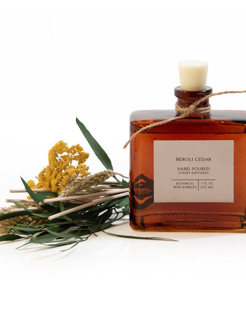 Load image into Gallery viewer, Neroli Cedar Bouquet Reed Bundle Fragrance Diffuser by Andaluca Home
