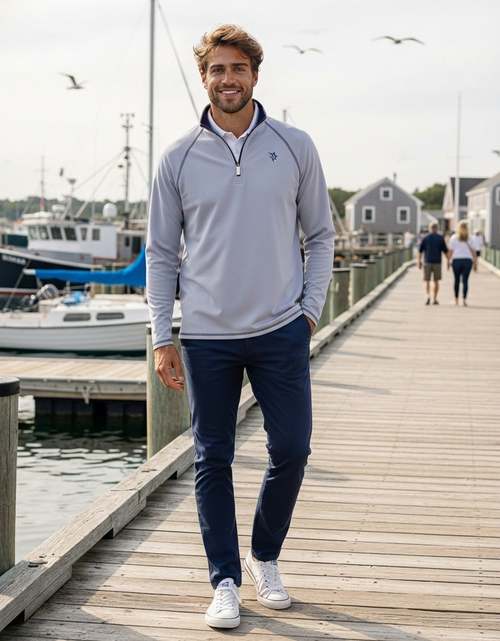 Load image into Gallery viewer, New Harbor Quarter Zip Effortless Comfort
