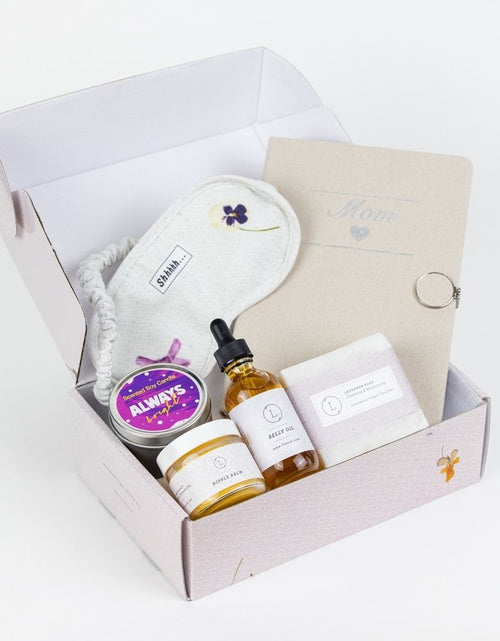 Load image into Gallery viewer, Pregnancy Gift Box, New Mom to be Gift Set by Lizush
