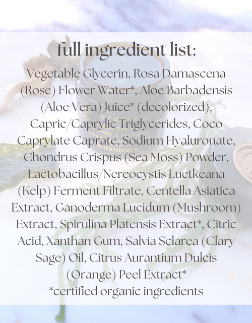 Load image into Gallery viewer, No. 10 RESTORE - Marine Matrix Sea Moss Masque by Botanicary Skincare

