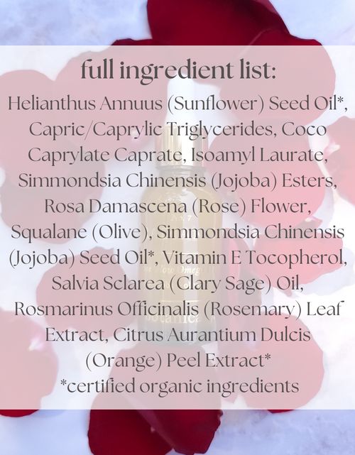 Load image into Gallery viewer, No. 7 RADIANCE - Rose Glow Omega Drops by Botanicary Skincare
