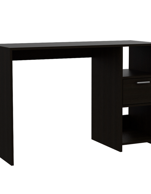 Load image into Gallery viewer, Arlington Writing Computer Desk, One Drawer, Two Shelves by FM FURNITURE
