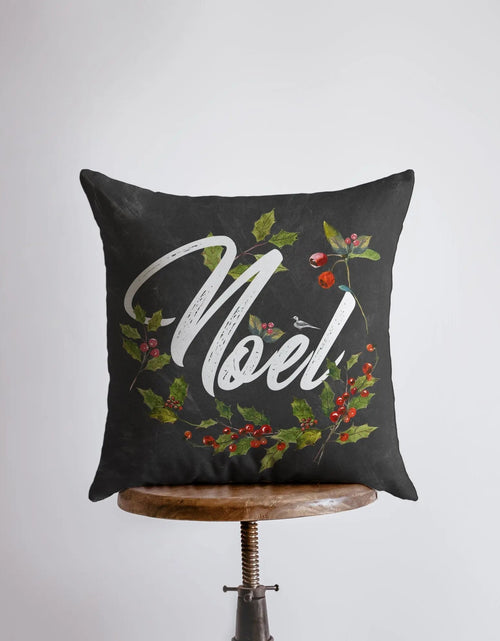 Load image into Gallery viewer, Noel Pillow | Throw Pillow | Noel Pillow Case | Home Décor | Christmas Pillowcases | Christmas Décor | Christmas tree | Christmas Gifts by UniikPillows
