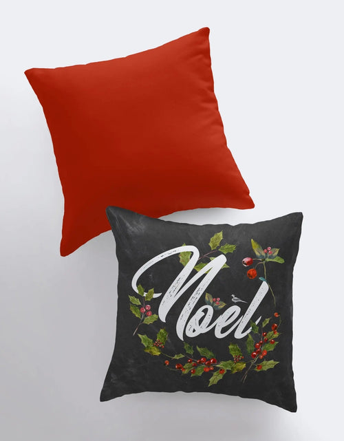 Load image into Gallery viewer, Noel Pillow | Throw Pillow | Noel Pillow Case | Home Décor | Christmas Pillowcases | Christmas Décor | Christmas tree | Christmas Gifts by UniikPillows
