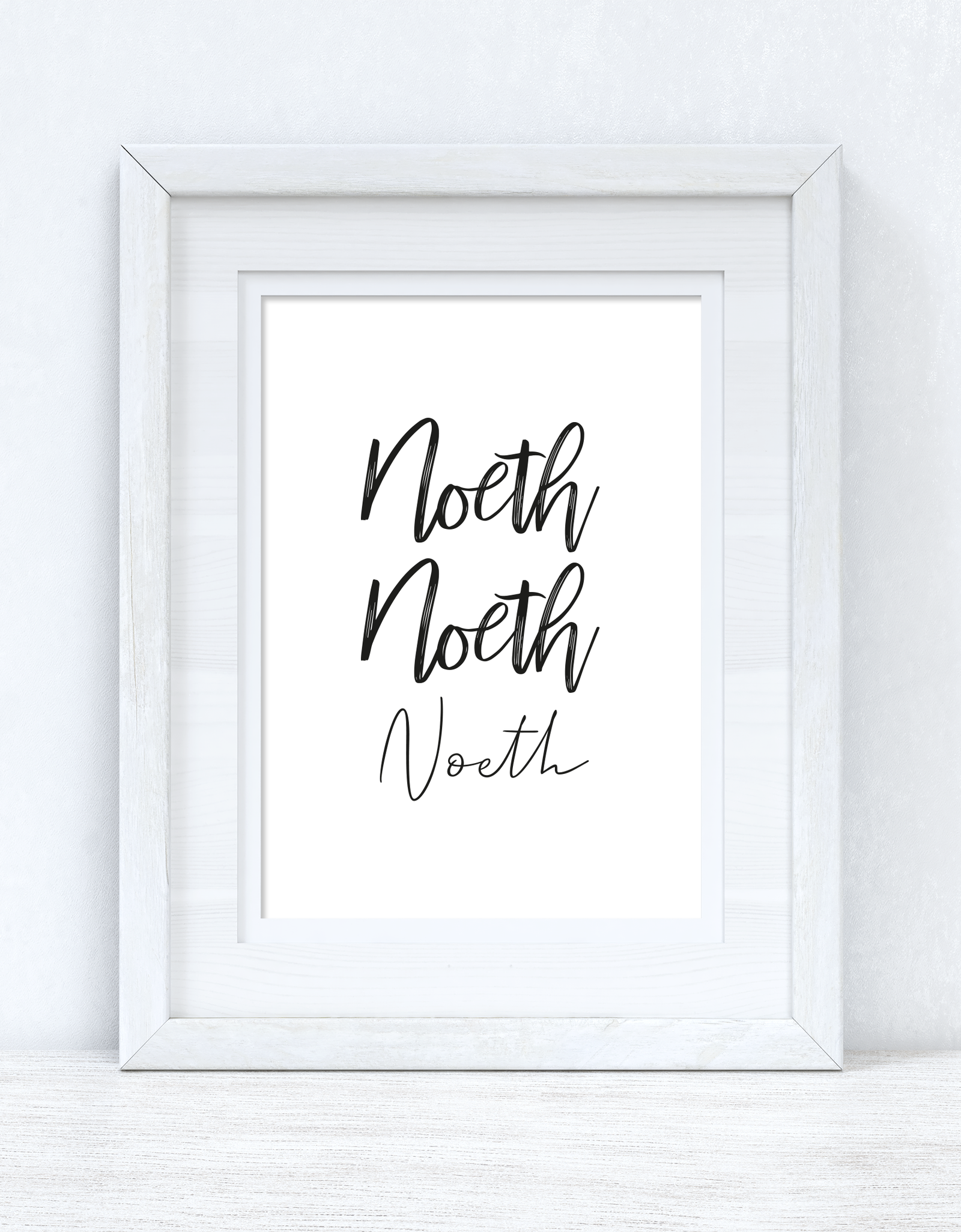Noeth Naked Naked Naked Home Welsh Decor Wall Decor Print by WinsterCreations™ Official Store