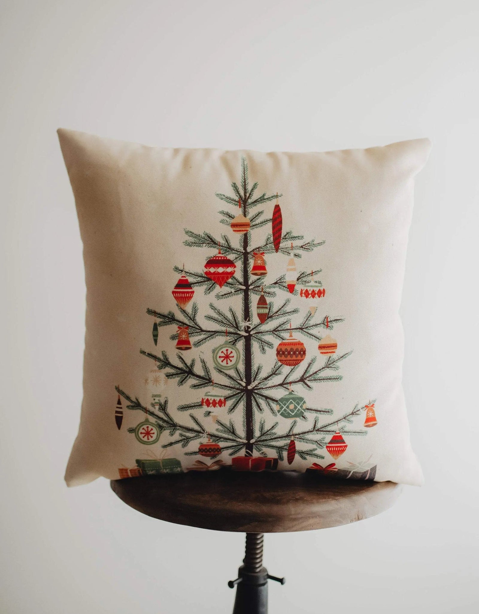 Nordic Pine Christmas Tree | Throw Pillow | Thank you Gift | Teacher Gift | New Home Gift | Grandma Gift | Mom Gift | Rustic Farmhouse Decor by UniikPillows