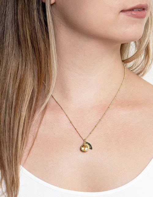 Load image into Gallery viewer, November Citrine Birthstone Necklace by Tiny Rituals
