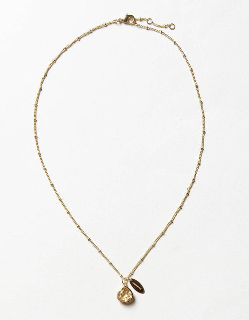 Load image into Gallery viewer, November Citrine Birthstone Necklace by Tiny Rituals
