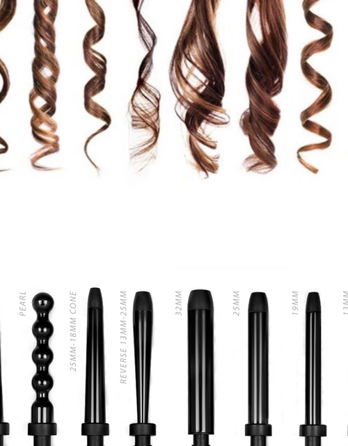 Load image into Gallery viewer, NuMe Octowand 8-in-1 Curling Wand by NuMe
