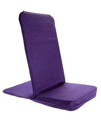 Load image into Gallery viewer, Meditation stackable floor  Chair with Back rest - Non folding by OMSutra
