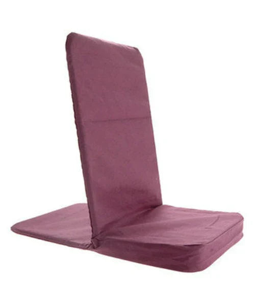 Meditation stackable floor  Chair with Back rest - Non folding by OMSutra