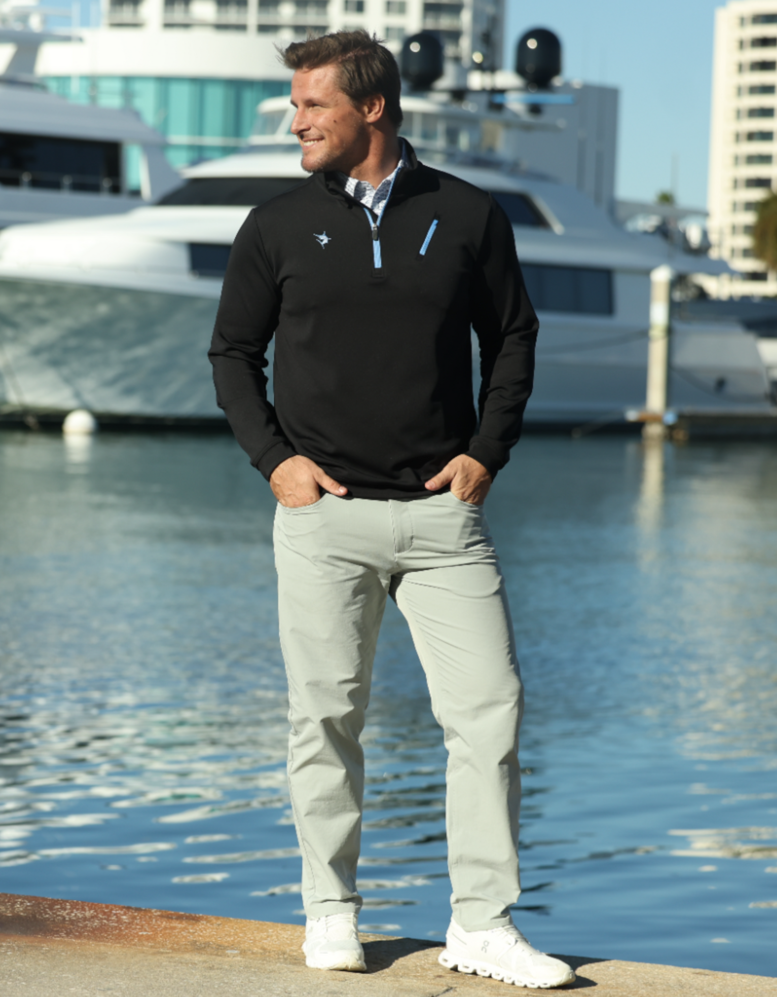 Oceanside Pullover Smooth Stretch