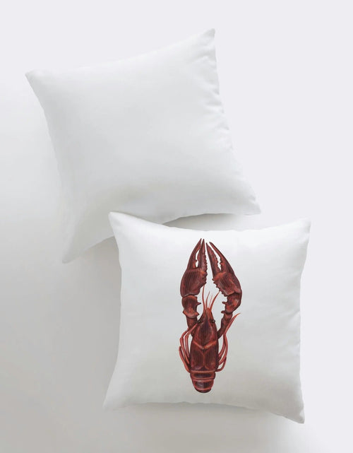 Load image into Gallery viewer, Ocean Lobster | Throw Pillow | Home Decor | Modern Decor | Nautical | Ocean | Gift for Her | Accent Pillow Cover | Beach | Sea by UniikPillows
