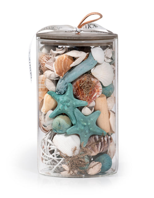 Load image into Gallery viewer, Ocean Plumes Potpourri Jar by Andaluca Home
