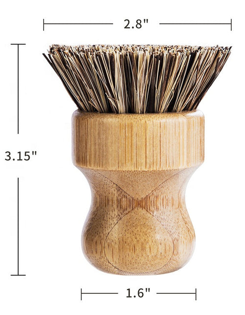 Load image into Gallery viewer, Bamboo Sisal Fiber Dish Brush by Choixe
