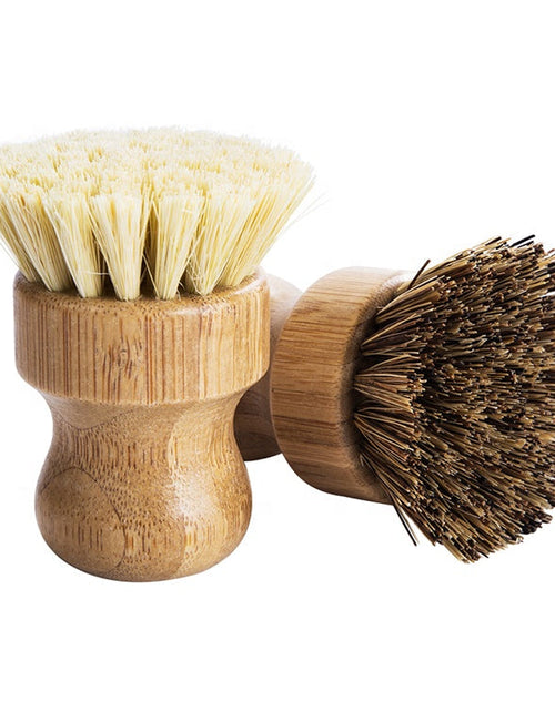 Load image into Gallery viewer, Bamboo Sisal Fiber Dish Brush by Choixe
