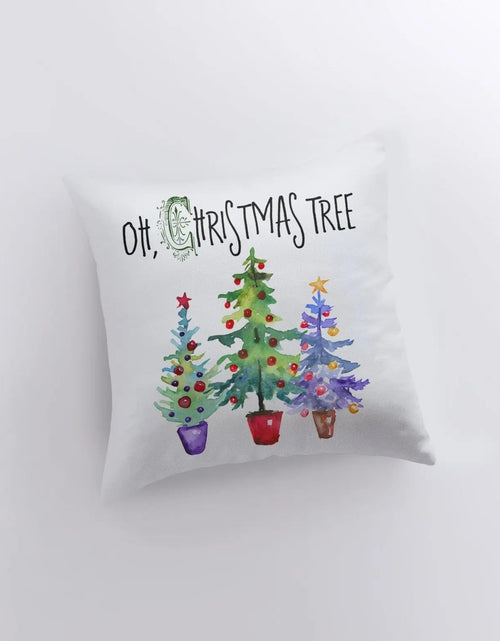 Load image into Gallery viewer, Oh, Christmas Tree | Throw Pillows | Christmas Pillow | Christmas Decor Pillow | Christmas Tree | Best Friend Christmas Gift | New Home Gift by UniikPillows
