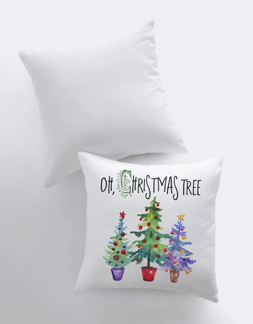 Load image into Gallery viewer, Oh, Christmas Tree | Throw Pillows | Christmas Pillow | Christmas Decor Pillow | Christmas Tree | Best Friend Christmas Gift | New Home Gift by UniikPillows
