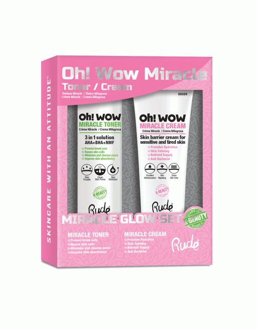 Load image into Gallery viewer, RUDE Oh Wow! Miracle Miracle Glow Set
