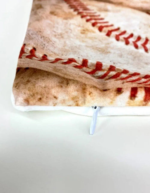 Load image into Gallery viewer, Old Baseballs | 12x18 | Custom Baseballs | Sports | Sports Fabric | Sports Fans | Baseball Gifts | Baseball Gifts for Boys | Teen Room Decor by UniikPillows
