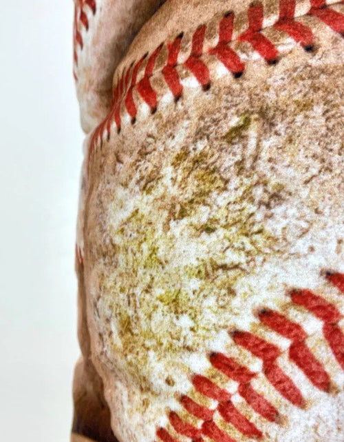 Load image into Gallery viewer, Old Baseballs | 12x18 | Custom Baseballs | Sports | Sports Fabric | Sports Fans | Baseball Gifts | Baseball Gifts for Boys | Teen Room Decor by UniikPillows
