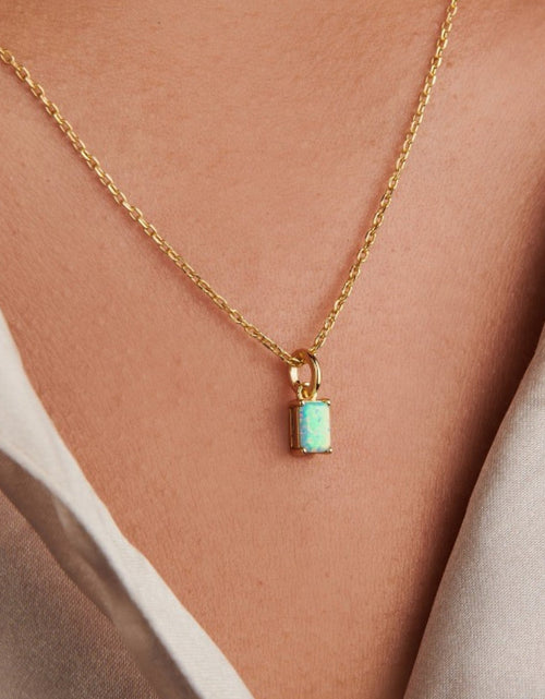 Load image into Gallery viewer, Opal Necklace Charm by Little Sky Stone
