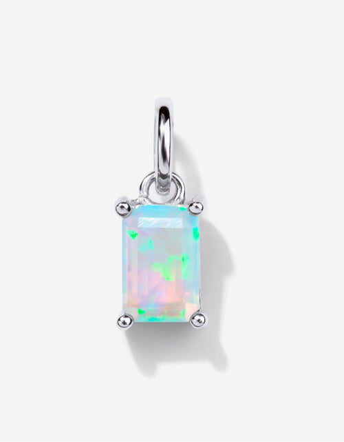 Load image into Gallery viewer, Opal Silver Charm by Little Sky Stone
