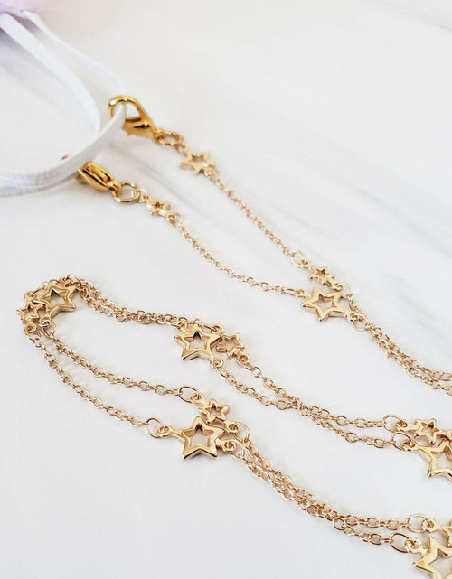 Load image into Gallery viewer, Open Stars Glasses Chain by Salt and Sparkle
