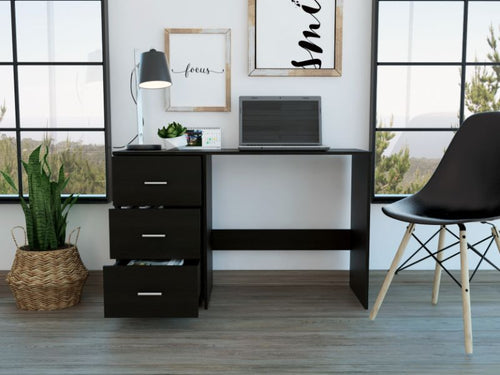 Load image into Gallery viewer, Berlin Three Drawers Desk by FM FURNITURE
