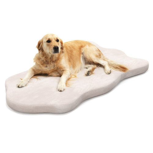 Load image into Gallery viewer, Orthopedic Dog Bed with Memory Foam Support for Large Dogs-Beige
