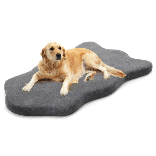 Load image into Gallery viewer, Orthopedic Dog Bed with Memory Foam Support for Large Dogs-Gray
