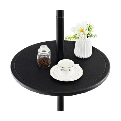 Load image into Gallery viewer, 20 Inches Outdoor Adjustable Umbrella Table with 1.5 Inches Umbrella Hole
