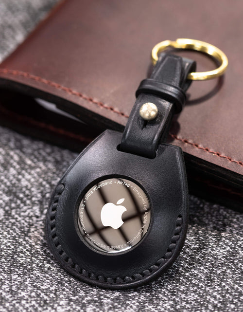 Load image into Gallery viewer, Leather Apple Air Tag Holder by Lifetime Leather Co
