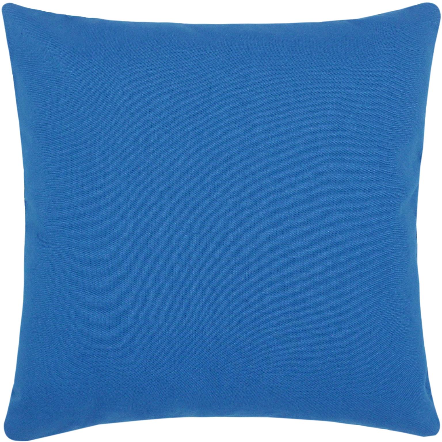 Embroidered Modern Velia Cotton Pillow by Bareens Designer Rugs