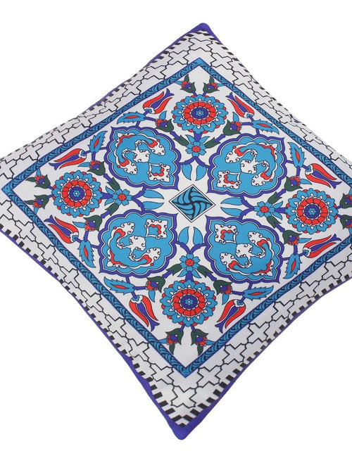 Load image into Gallery viewer, Sanford Floral Rustic Silk Pillow by Bareens Designer Rugs
