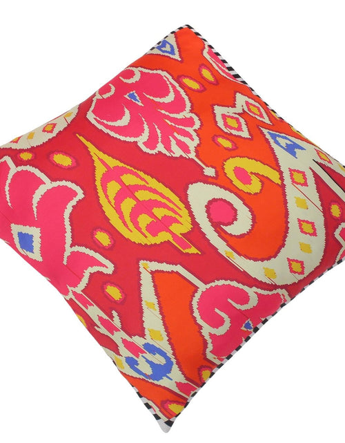 Load image into Gallery viewer, Devora Modern Ikat Silk Pillow by Bareens Designer Rugs

