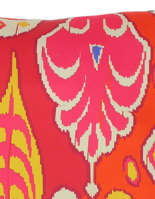 Load image into Gallery viewer, Devora Modern Ikat Silk Pillow by Bareens Designer Rugs
