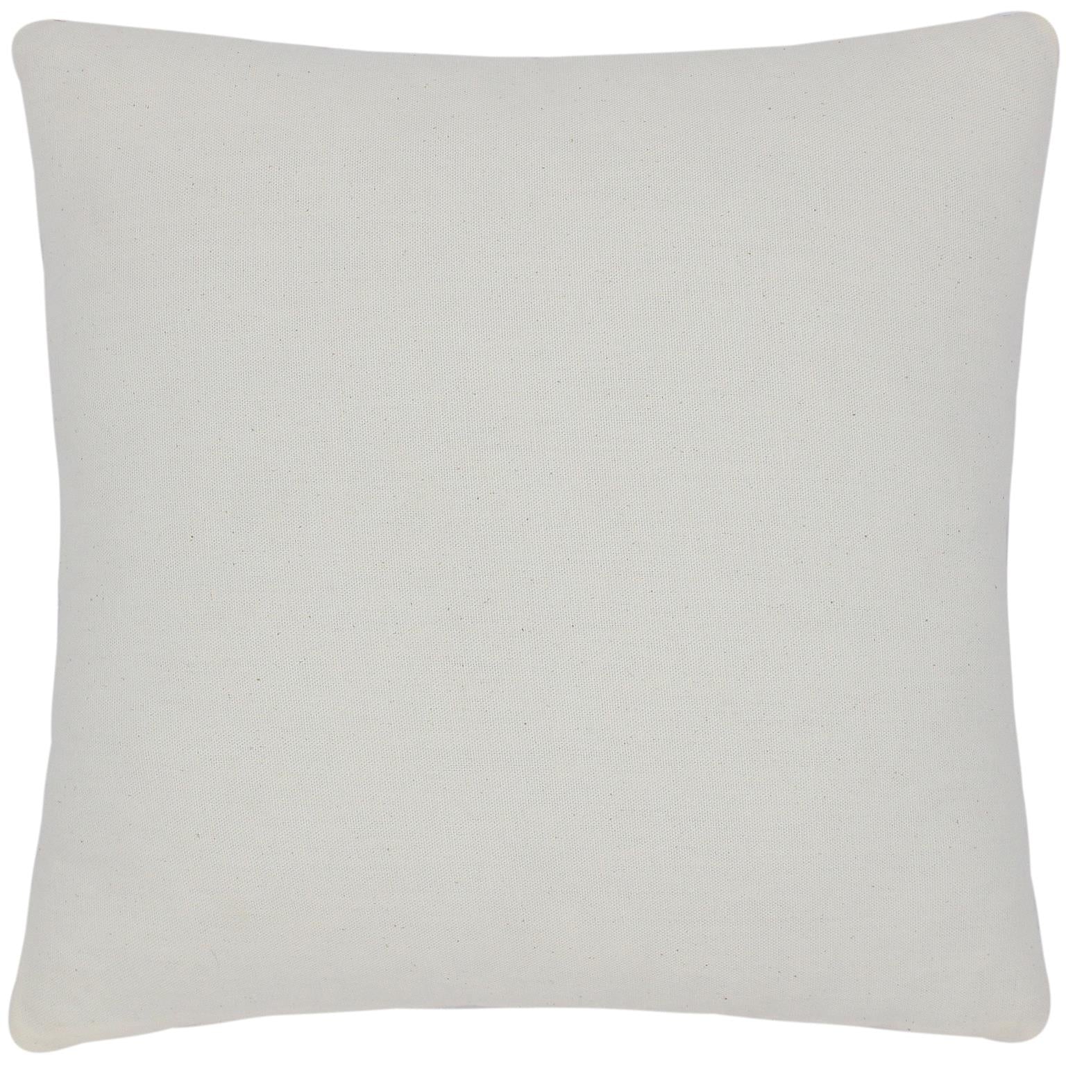 Devora Modern Ikat Silk Pillow by Bareens Designer Rugs