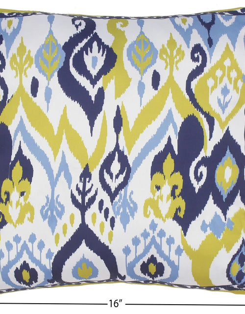 Load image into Gallery viewer, Modern Ikat Del Silk Pillow by Bareens Designer Rugs
