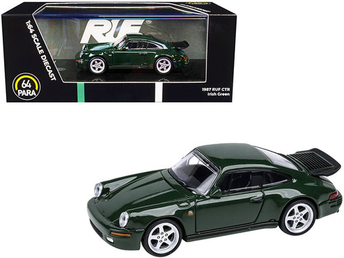 Load image into Gallery viewer, 1987 RUF CTR Irish Green 1/64 Diecast Model Car by Paragon Models
