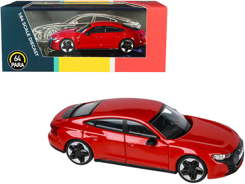 Load image into Gallery viewer, Audi RS e-tron GT Tango Red 1/64 Diecast Model Car by Paragon
