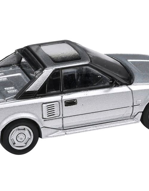 Load image into Gallery viewer, 1985 Toyota MR2 MK1 Super Silver Metallic with Sunroof 1/64 Diecast Model Car by Paragon Models
