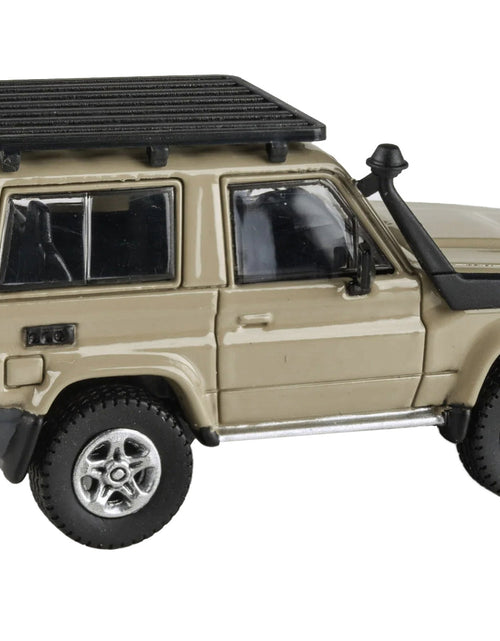 Load image into Gallery viewer, 2014 Toyota Land Cruiser 71 SWB (Short Wheel Base) Sandy Taupe Brown 1/64 Diecast Model Car by Paragon Models
