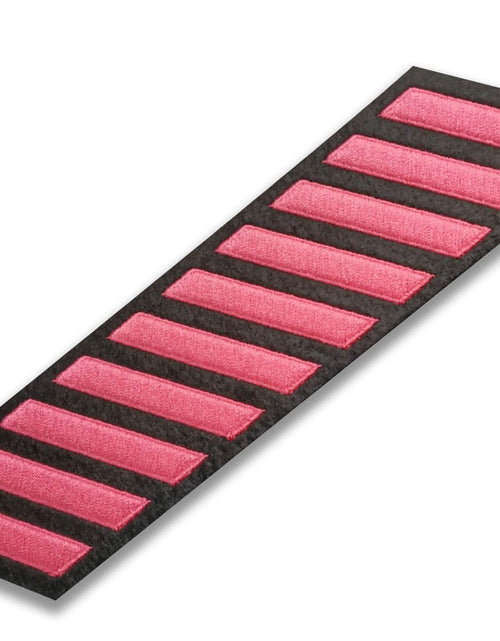 Load image into Gallery viewer, Pink Ribbon <br> Hash Mark Patch by Custom Pins &amp; Buckles
